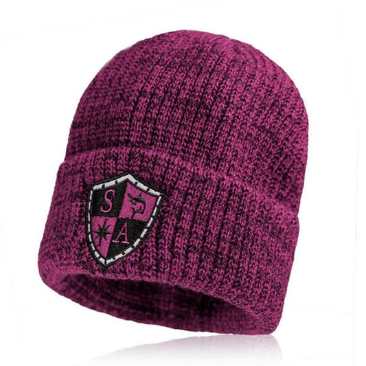 Wool Beanie | Mixed Pink