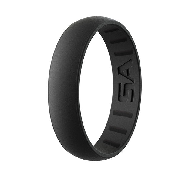 Size 4 Silicone Ring | Classic | Black