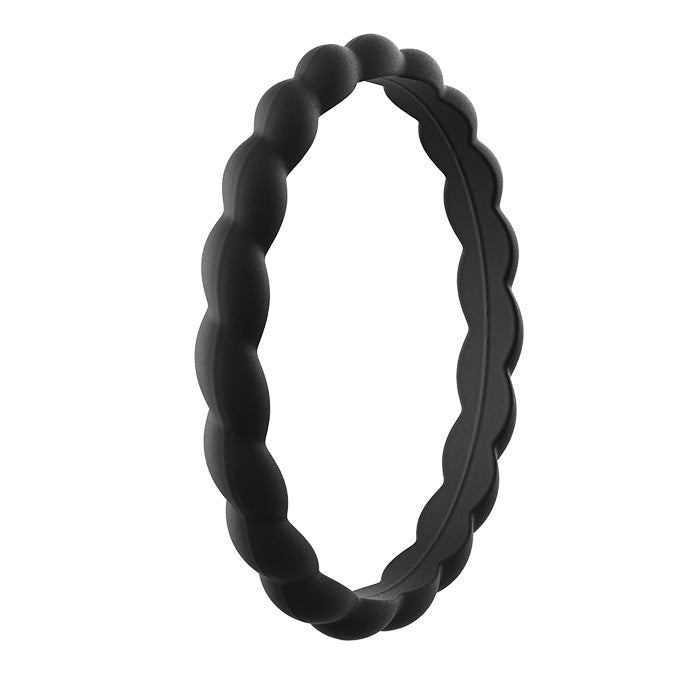 Silicone Ring | Rope | Black – Alpha Defense Gear