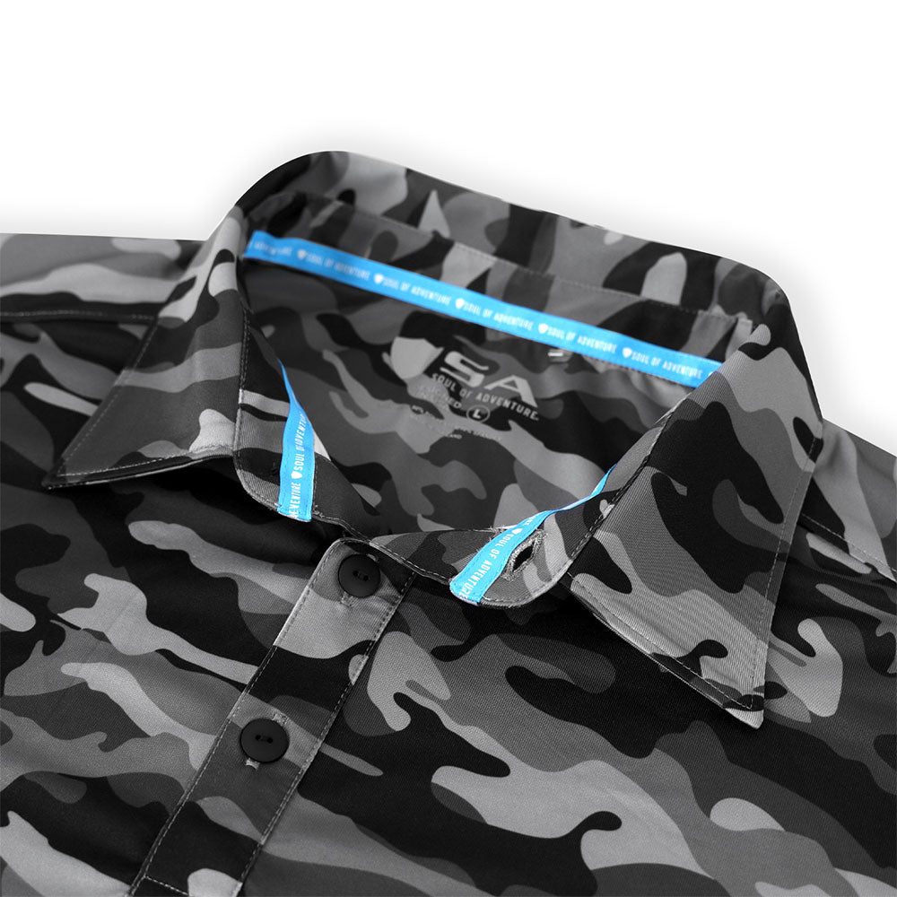 Performance Polo | Blackout Military Camo