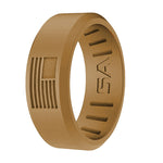 Silicone Ring | Chisel | Bronze | Flag