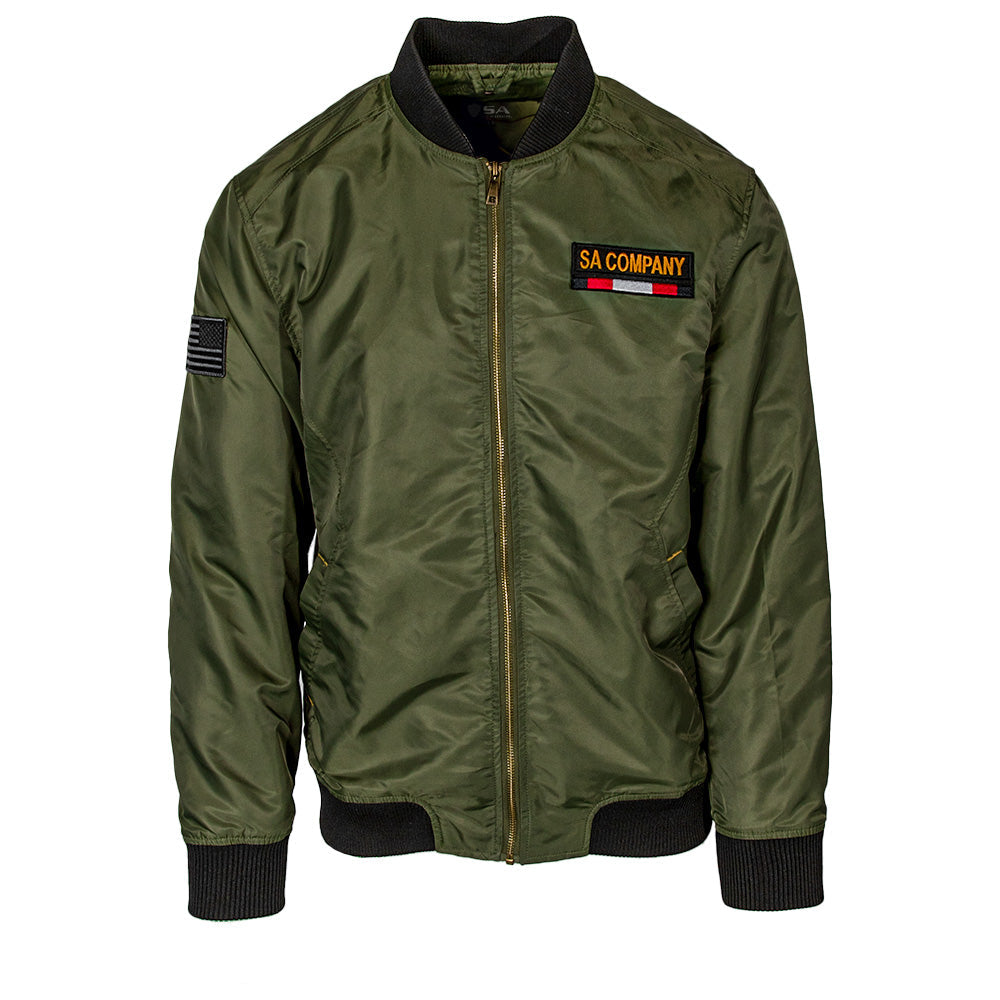 Limited Edition Military Bomber Jacket | Honor | OD Green