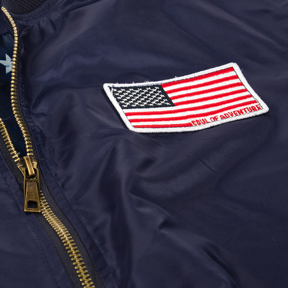 Limited Edition Bomber Jacket | Party in the USA | Navy