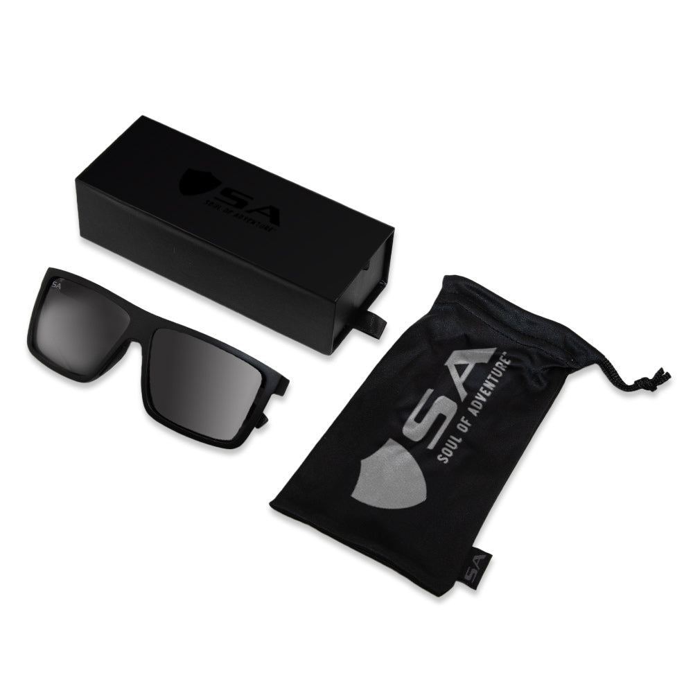 Sport Sunglasses | Matte Black | Black