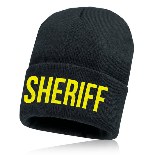 ALPHA Beanie | Black | Sheriff