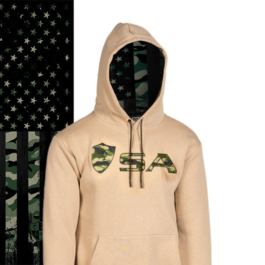Classic Lined Hoodie | Patriot Military Camo