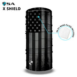 X Shield | Blackout American Flag
