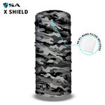 X Shield | Grey Military Camo