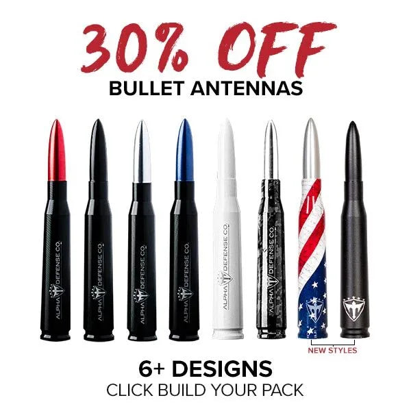 30% OFF BULLET ANTENNAS – Alpha Defense Gear