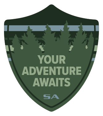SA Co. Decal | Your Adventure Awaits Shield